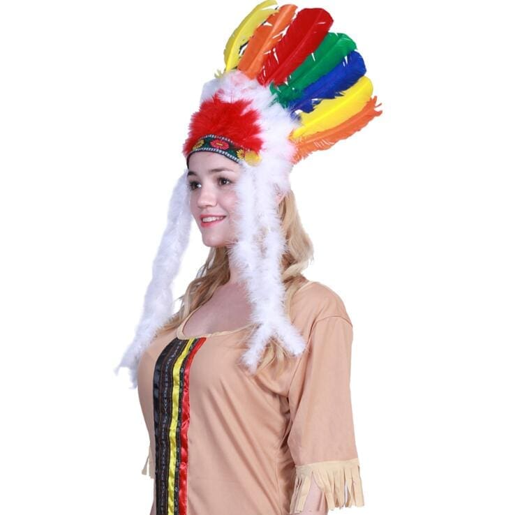 Déguisement Indien Amérindienne Color – Image 7