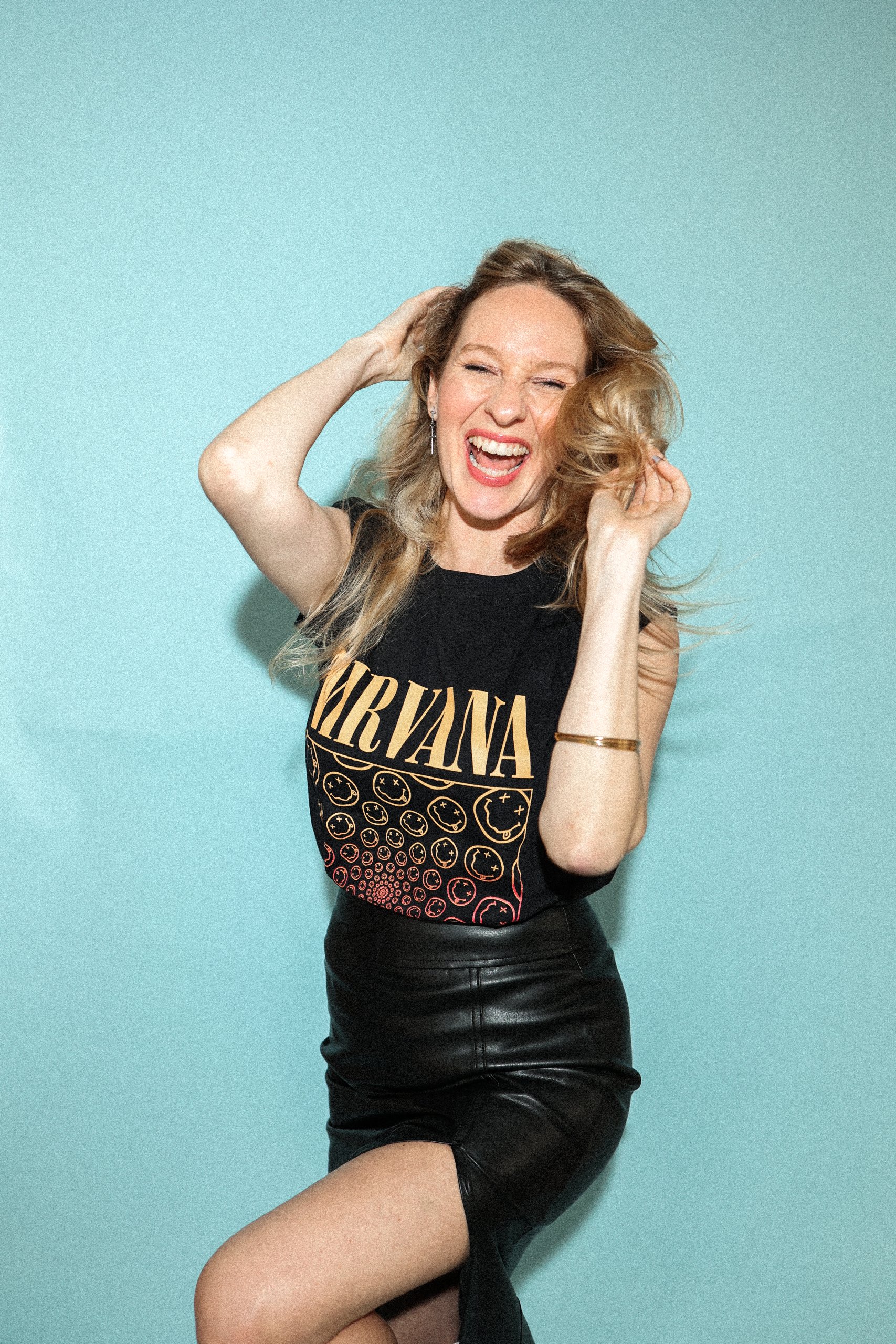 T-shirt Nirvana noir – Image 5