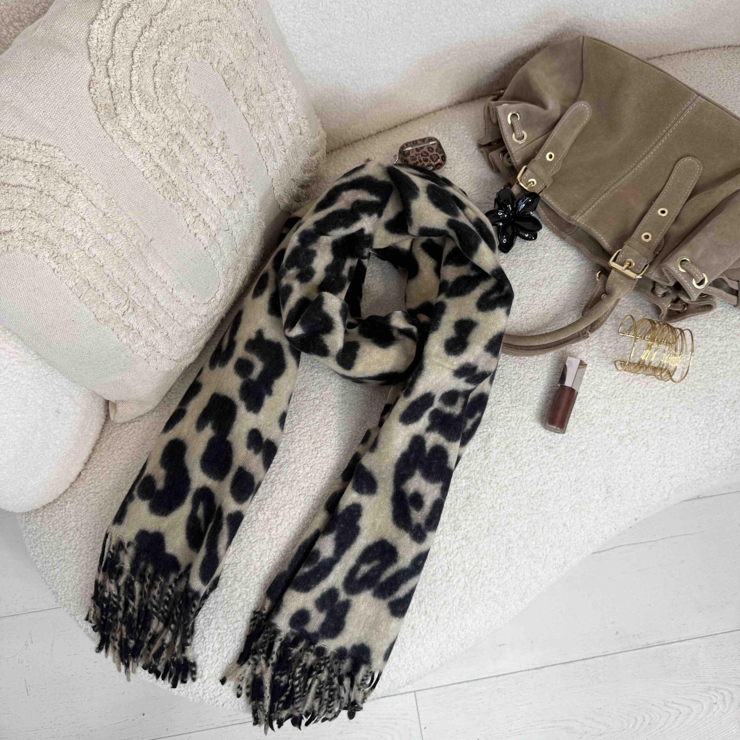 Echarpe SAVAGE beige – Image 2