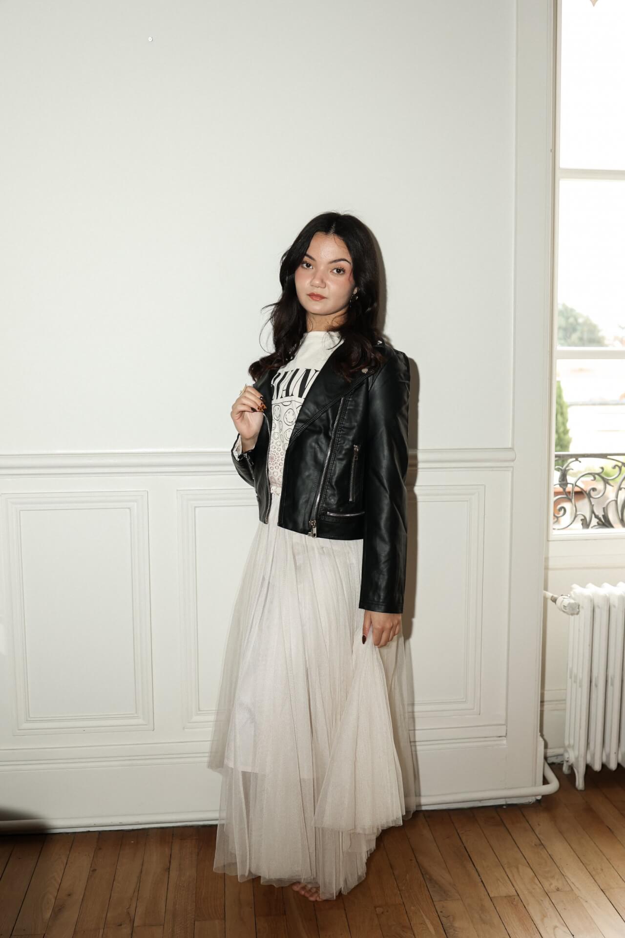 Jupon Sex & the city rose poudré, noir ou écru – Image 5