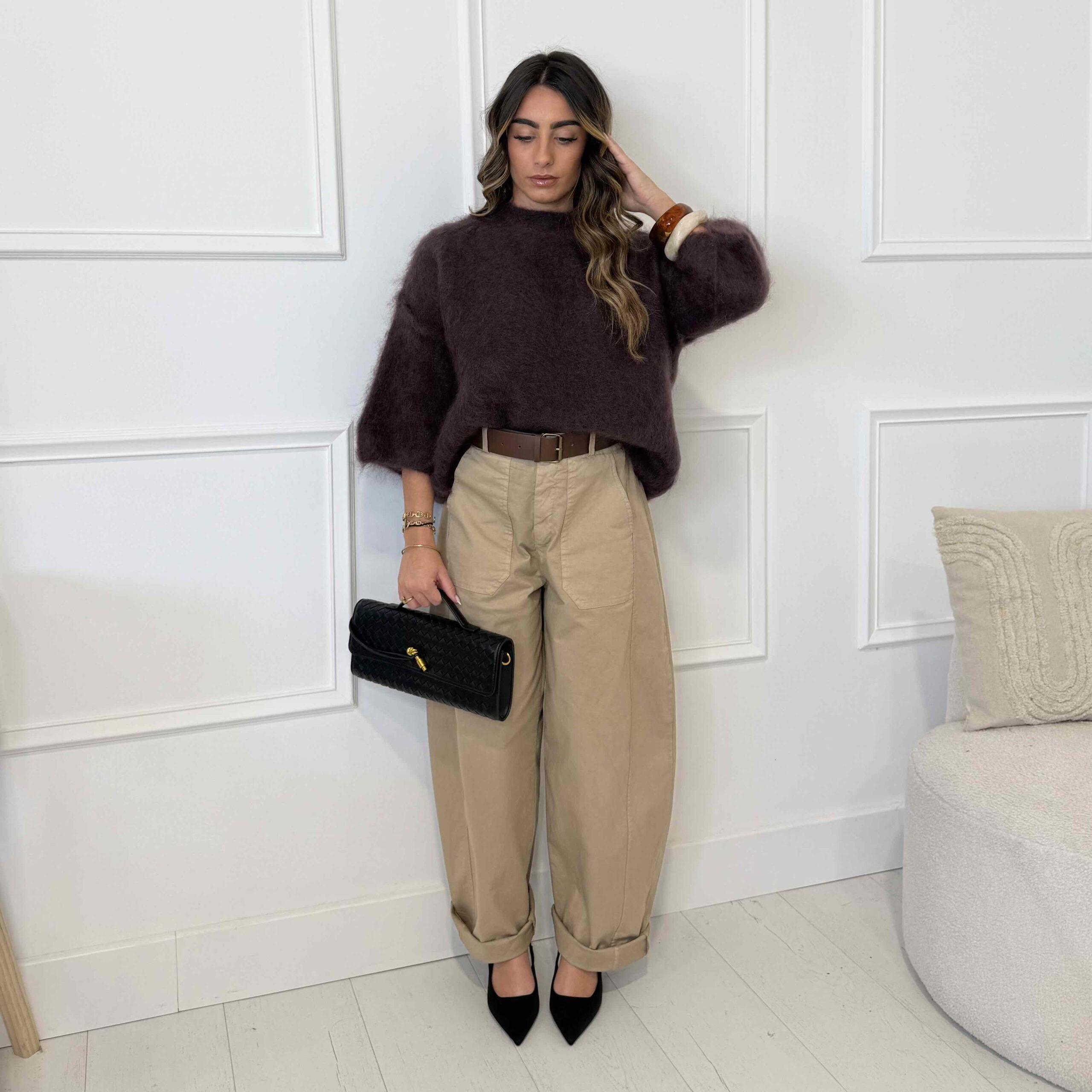 Pantalon BALLON beige – Image 2