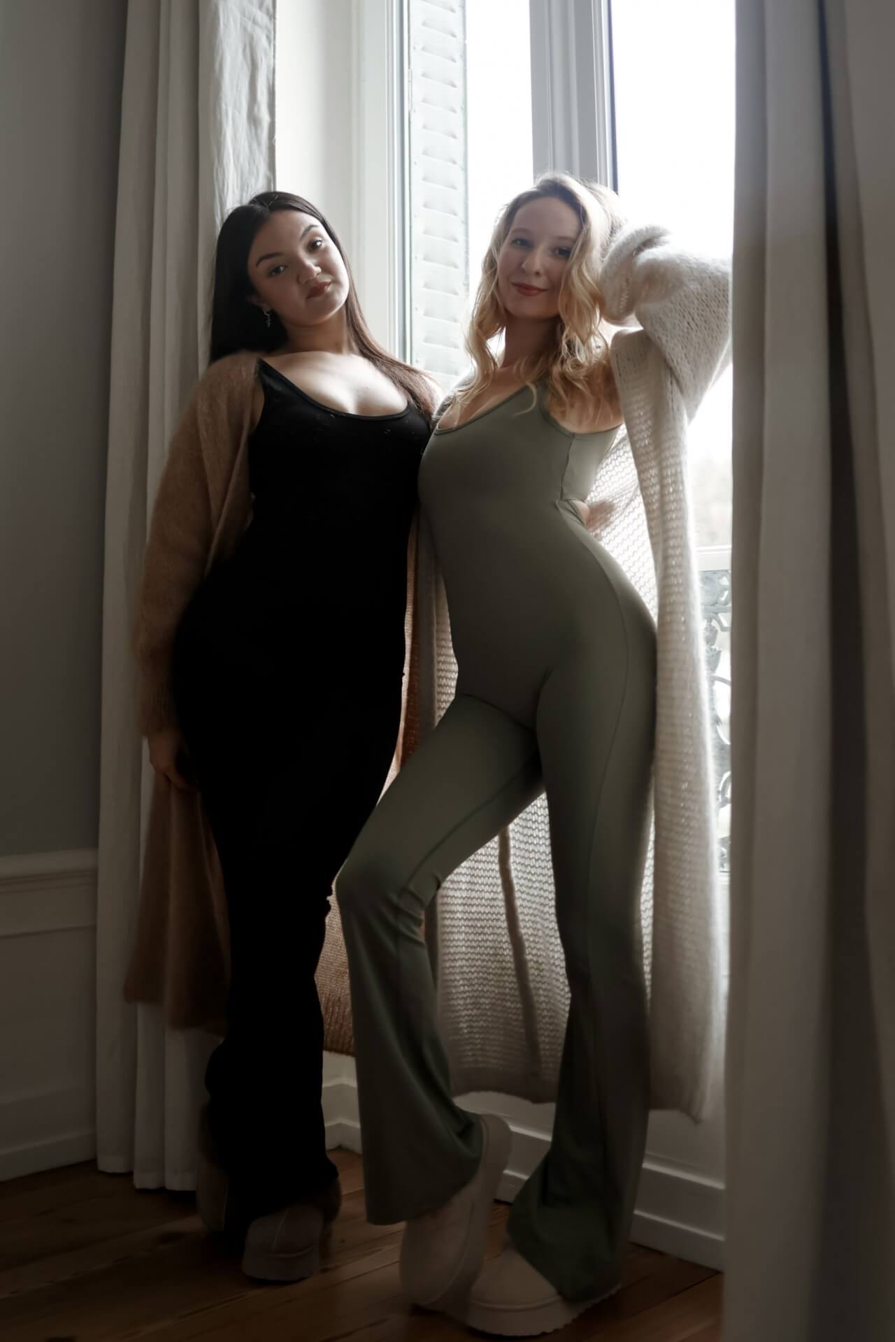 Combinaison dos nu fesses liftées soutien-gorge intégré noir – Image 2