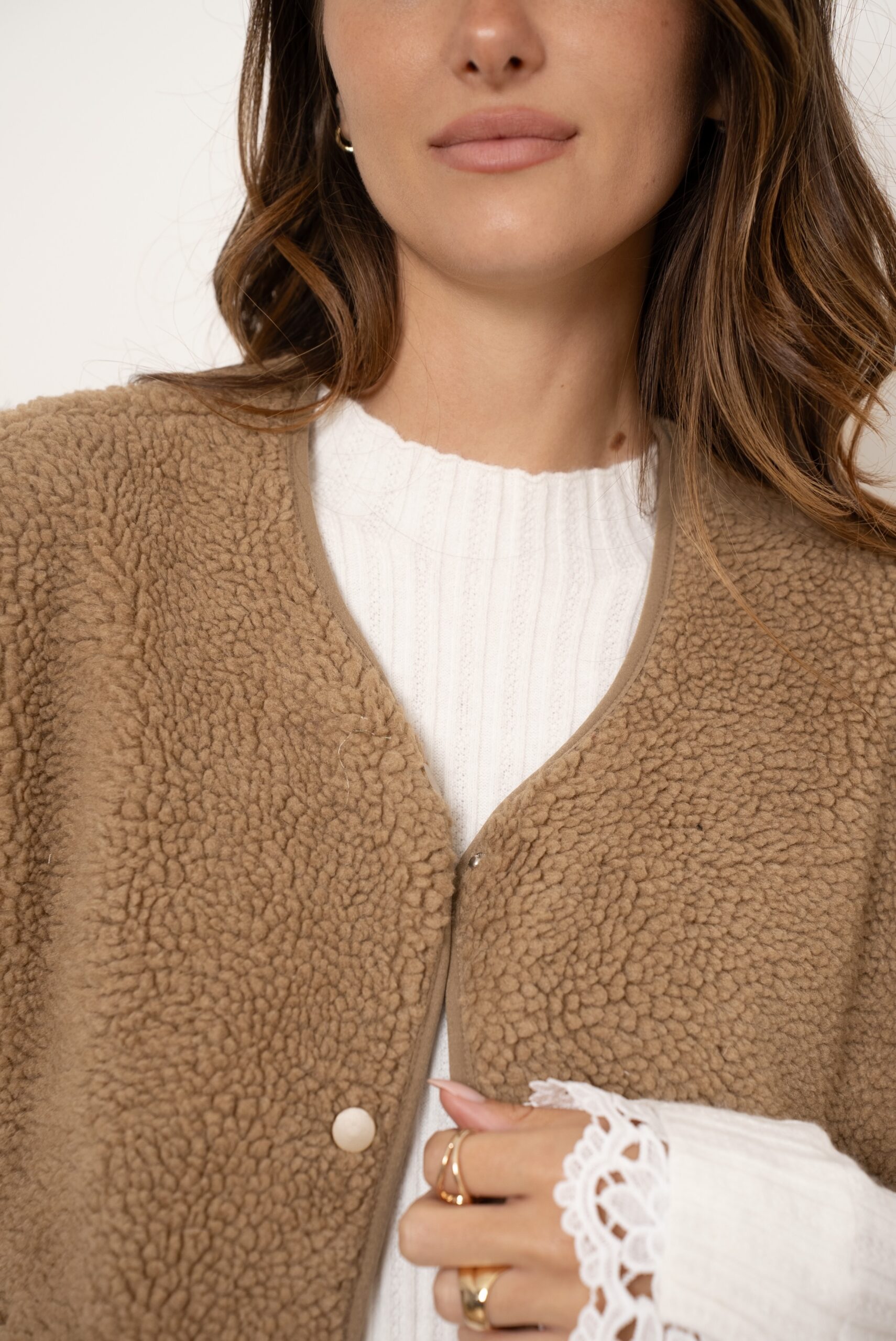 Gilet Mila Camel – Image 6