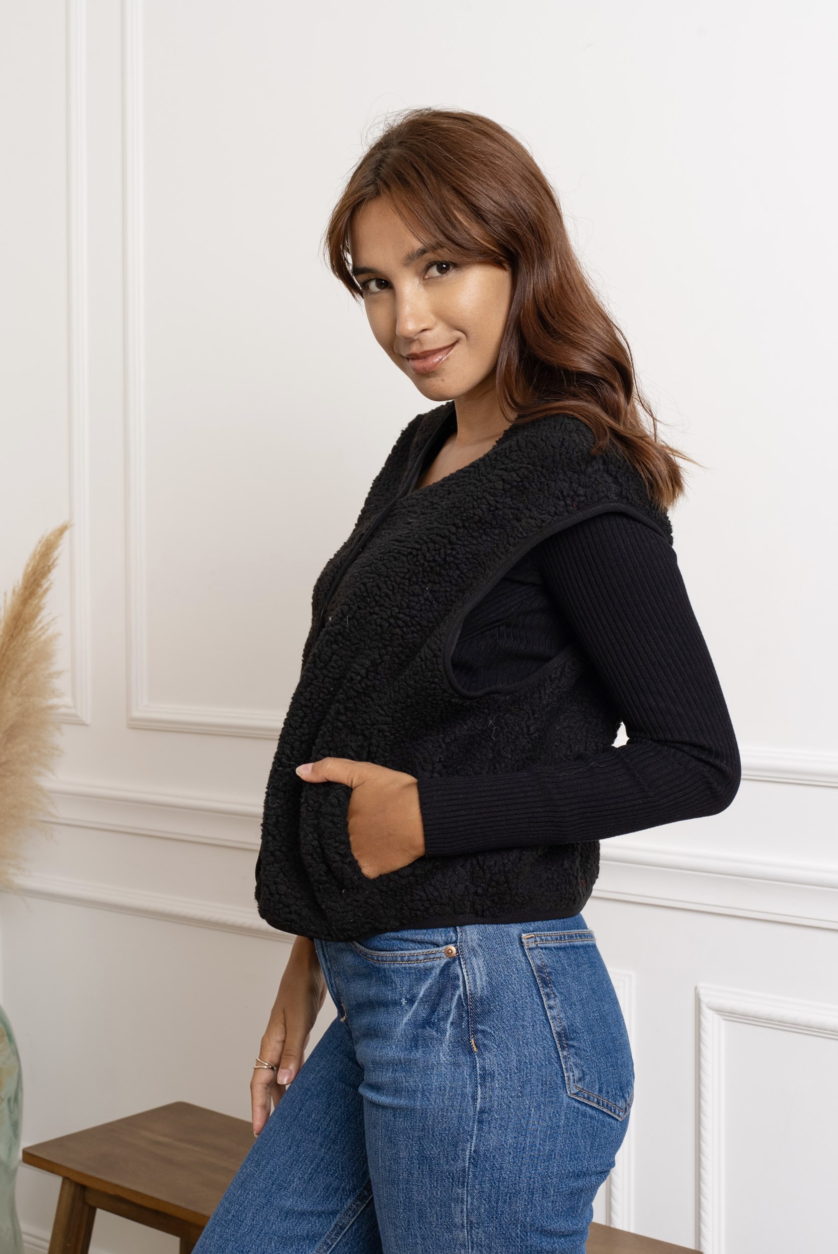 Gilet Mila Noir – Image 6