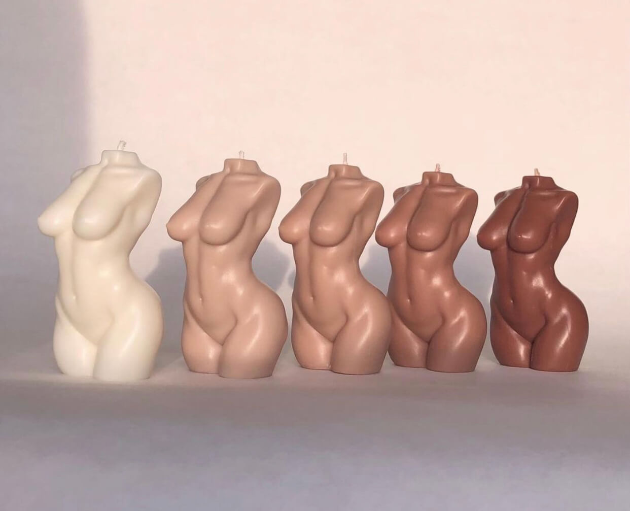 Bougie silhouette femme noire – courbes – Image 3