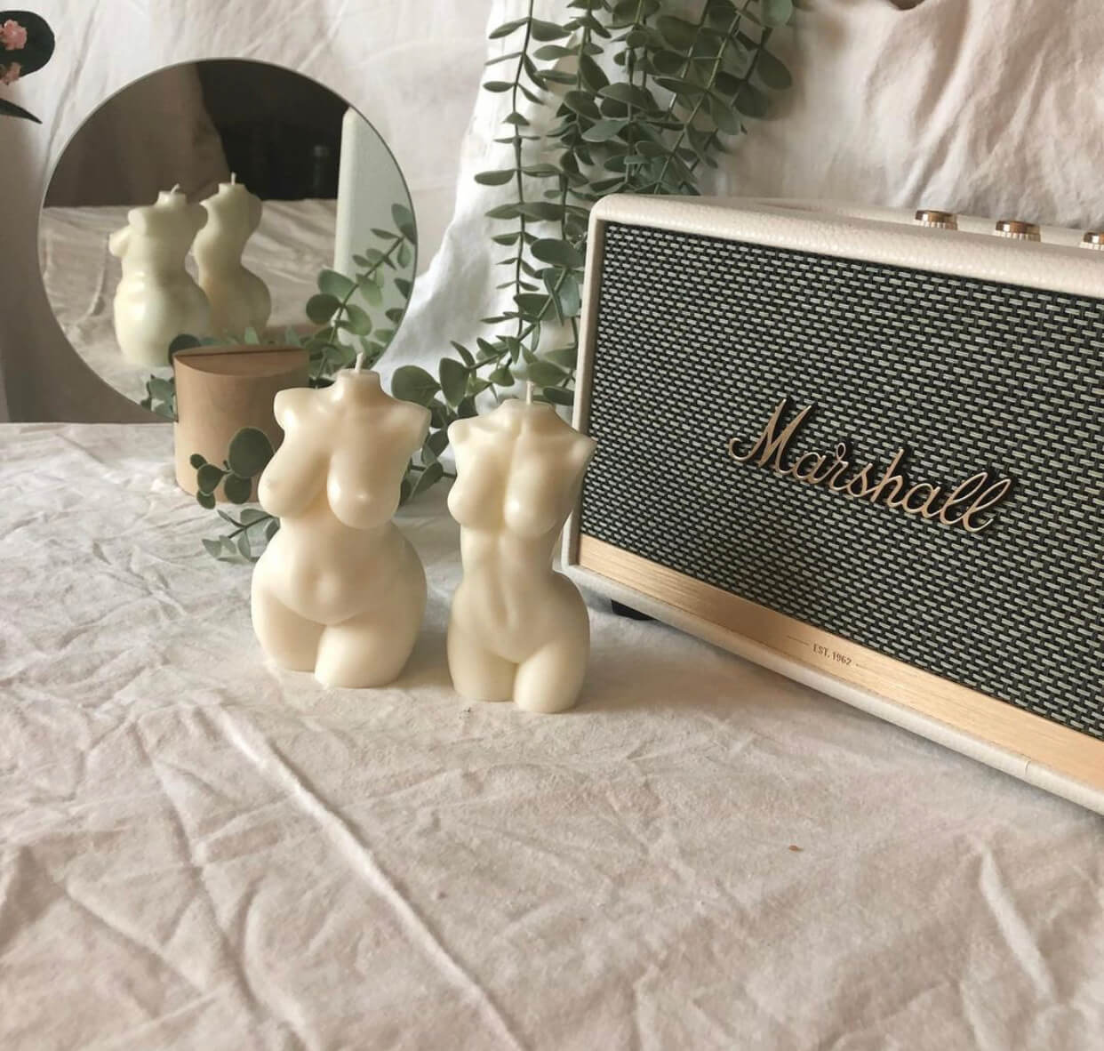 Bougie silhouette femme noire – courbes – Image 6