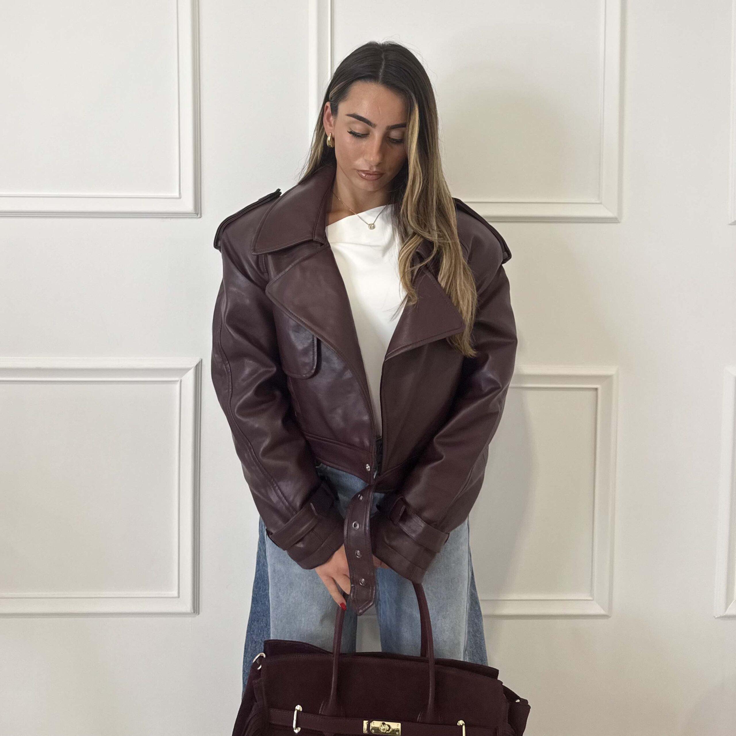 Veste STORM bordeaux – Image 3