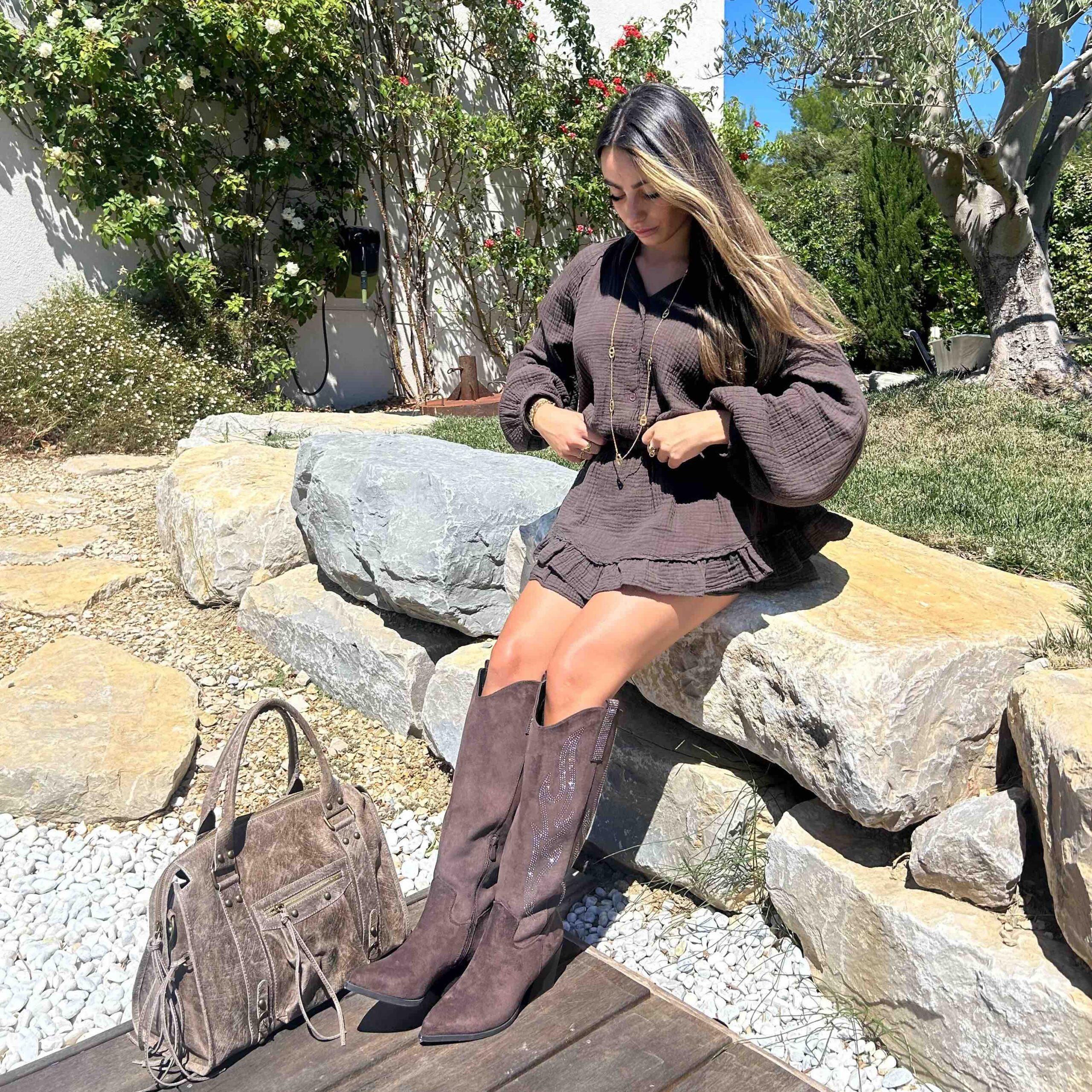 Ensemble ENORA chocolat – Image 2