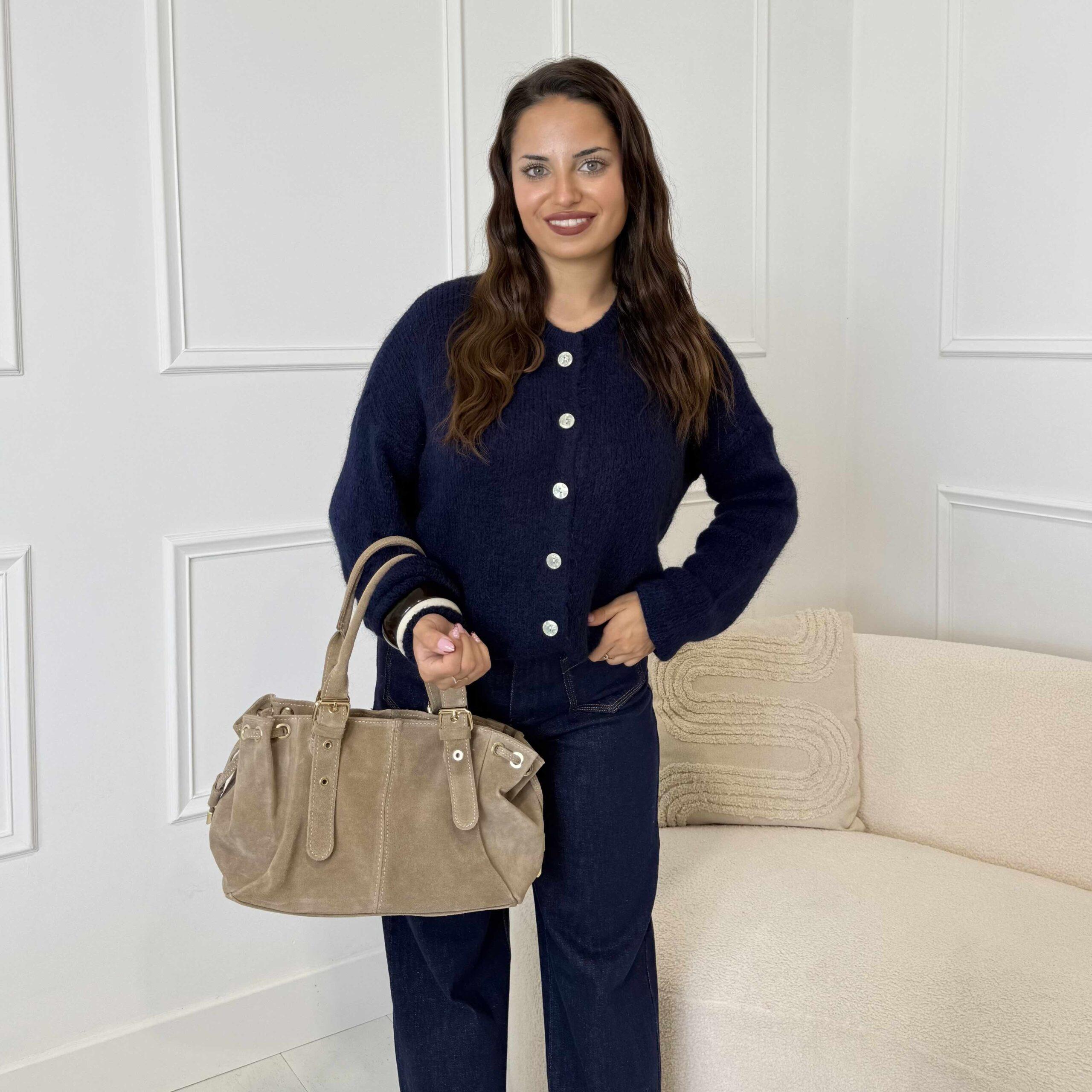 Gilet LISBONNE bleu marine – Image 2