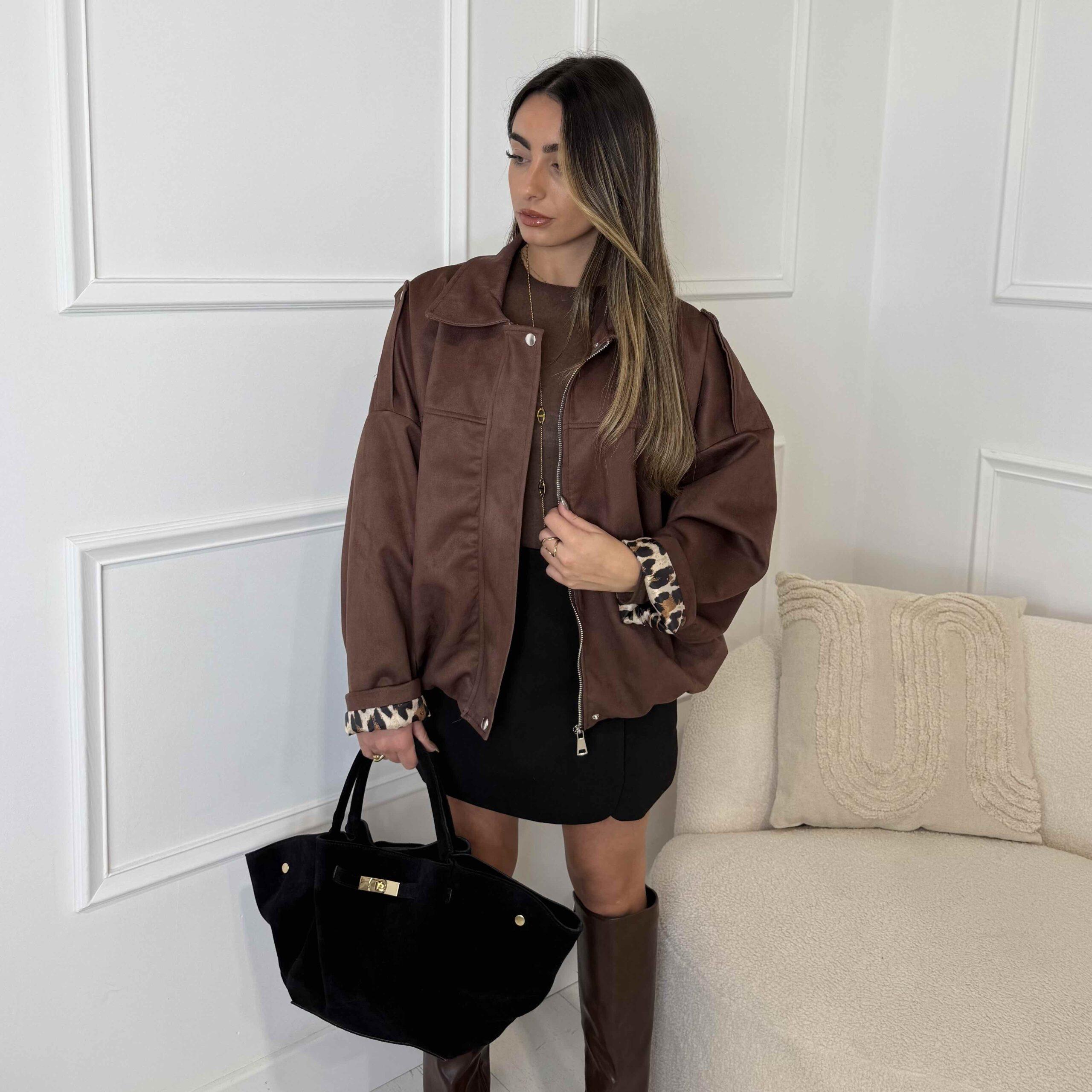 Veste VICTORIA chocolat – Image 3