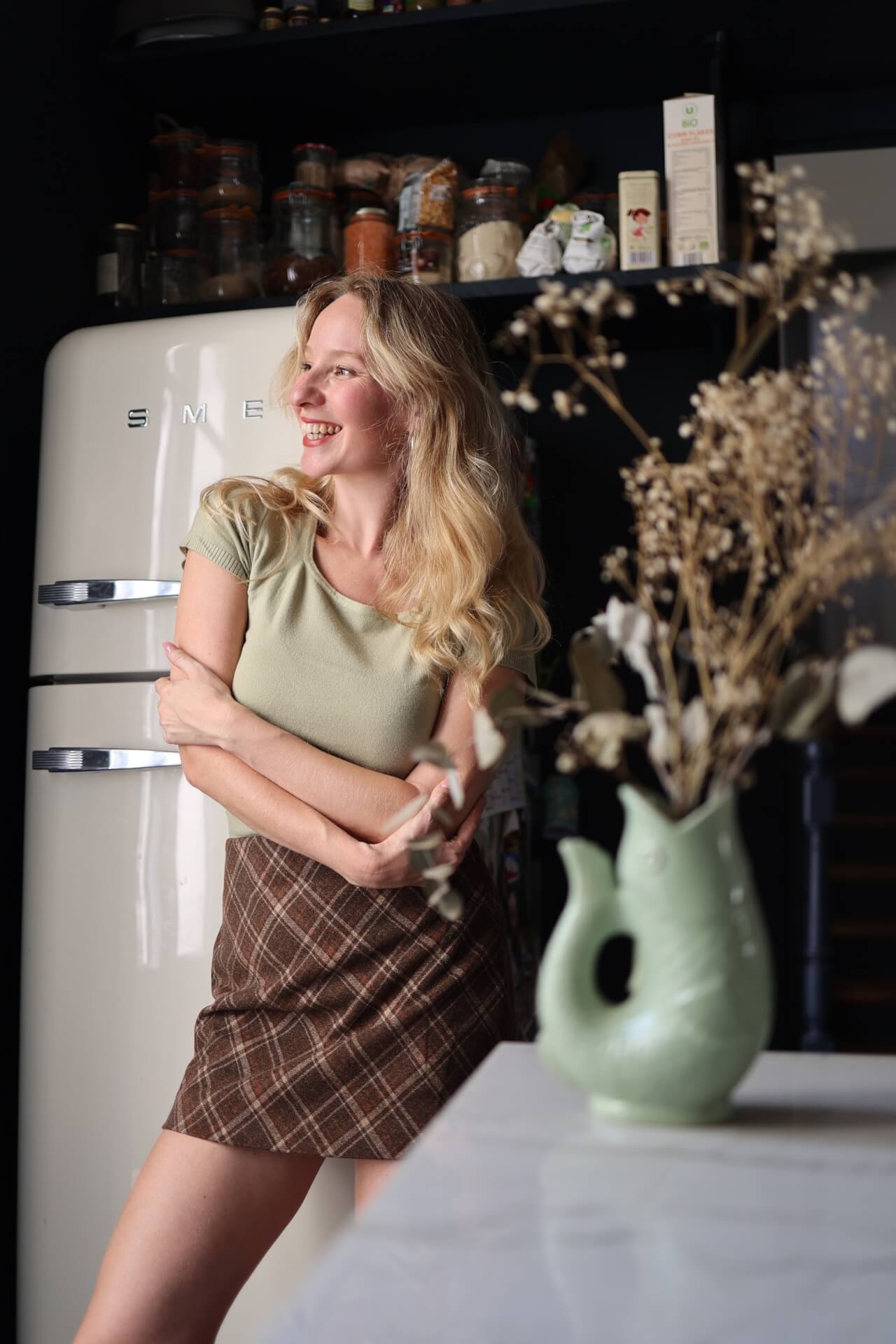 LE TOP COL CARRE SWEET CRUSH pistache sorbet – Image 3