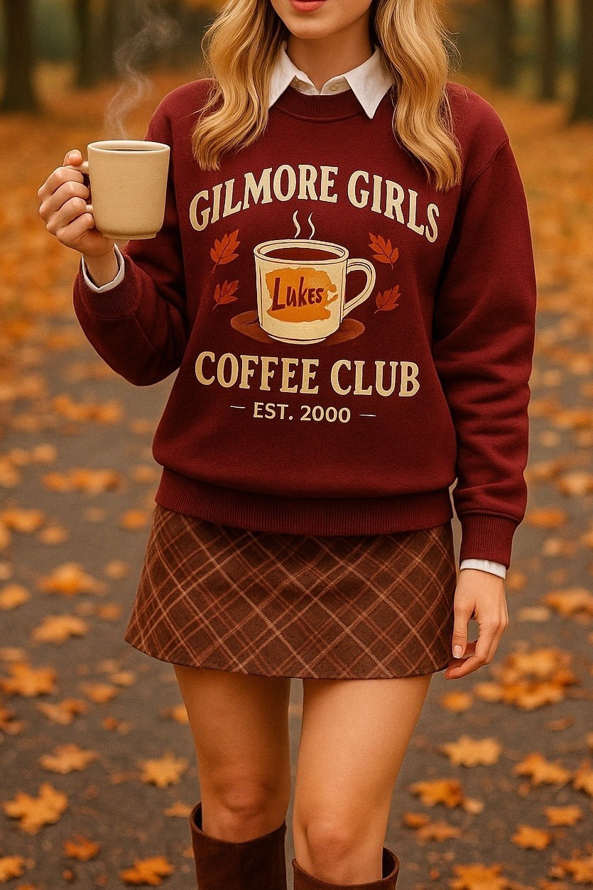 Sweat GILMORE GIRLS COFFEE CLUB – Image 5
