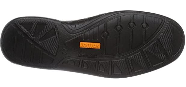 Mocassin Cuir homme élastiqué Semelle amovible JOMOS Coloris noir – Image 5