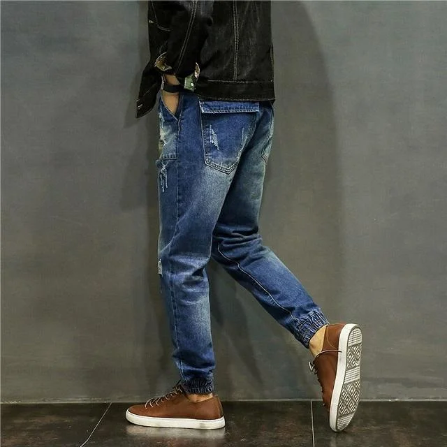 Jean déchiré homme – Image 4