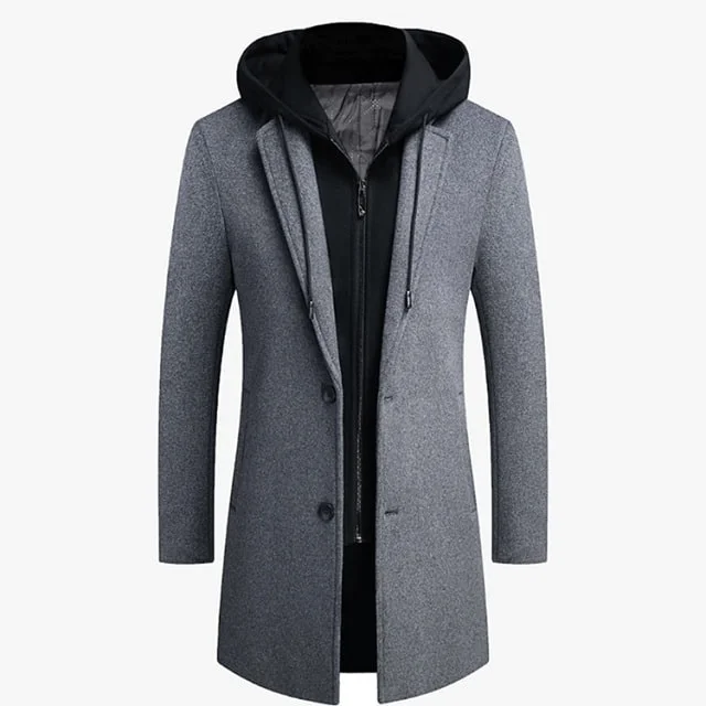 Manteau à capuche homme – Image 2