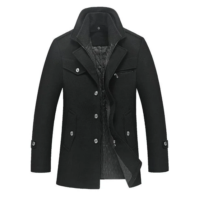 Manteau laine homme – Image 2