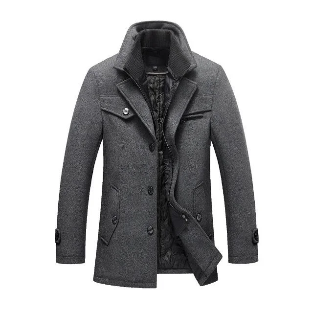 Manteau laine homme