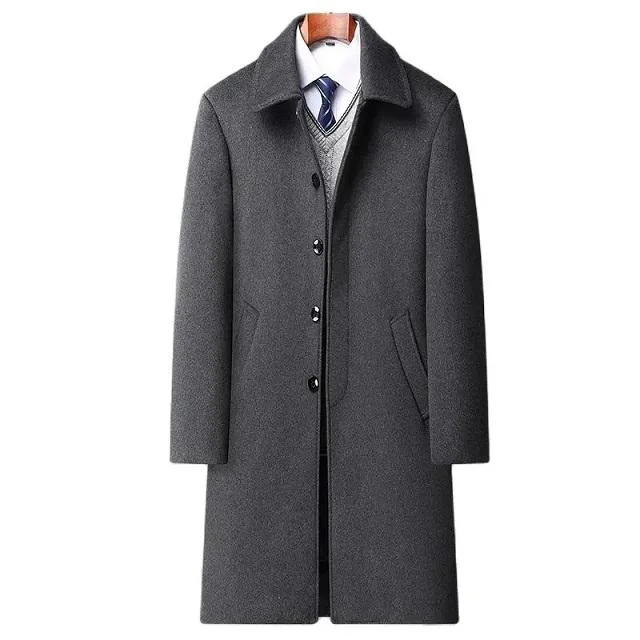 Manteau trench chaud homme – Image 2