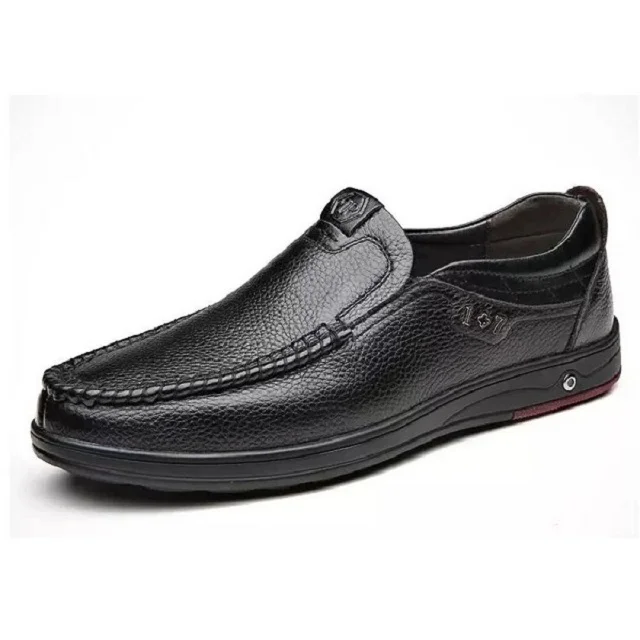 Mocassin en cuir véritable homme – Image 3