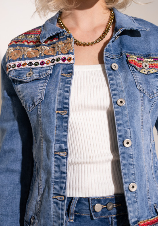 VESTE EN JEANS – Image 2