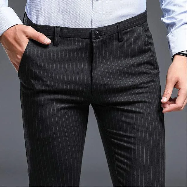 Pantalon de costume rayé – Image 2