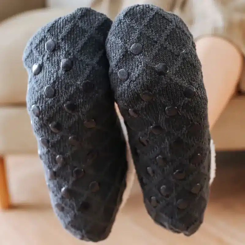 Chaussettes Chausson en peluche pour femmes – Image 4