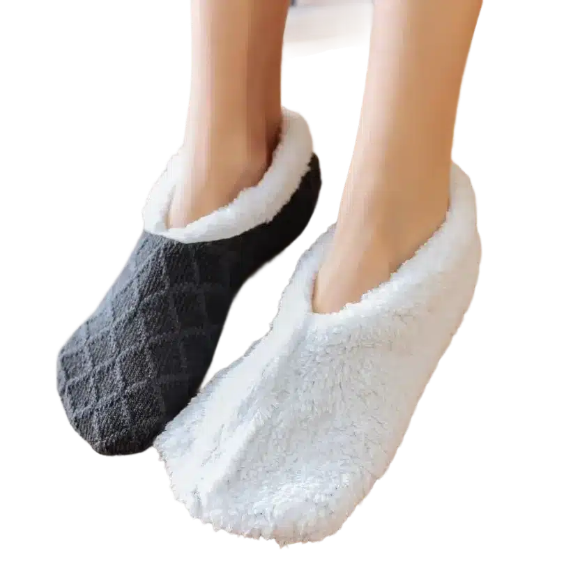Chaussettes Chausson en peluche pour femmes – Image 3