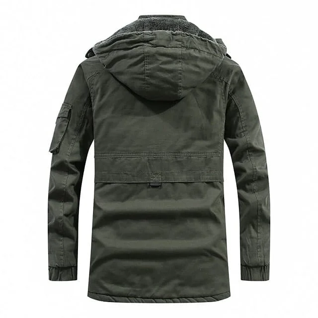 Parka à capuche mode – Image 4