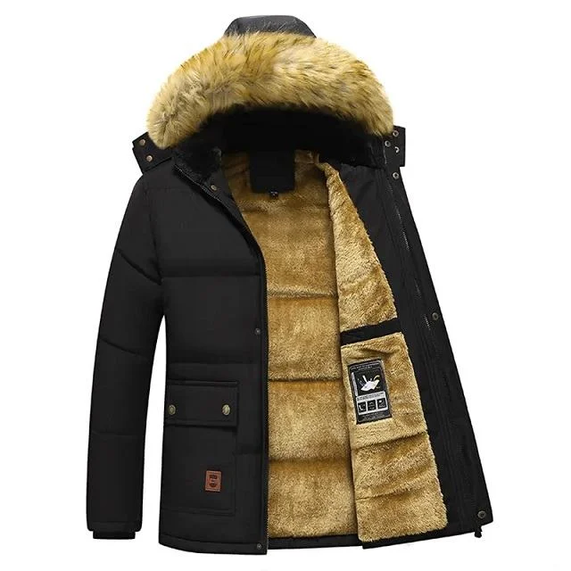 Parka homme fourrure