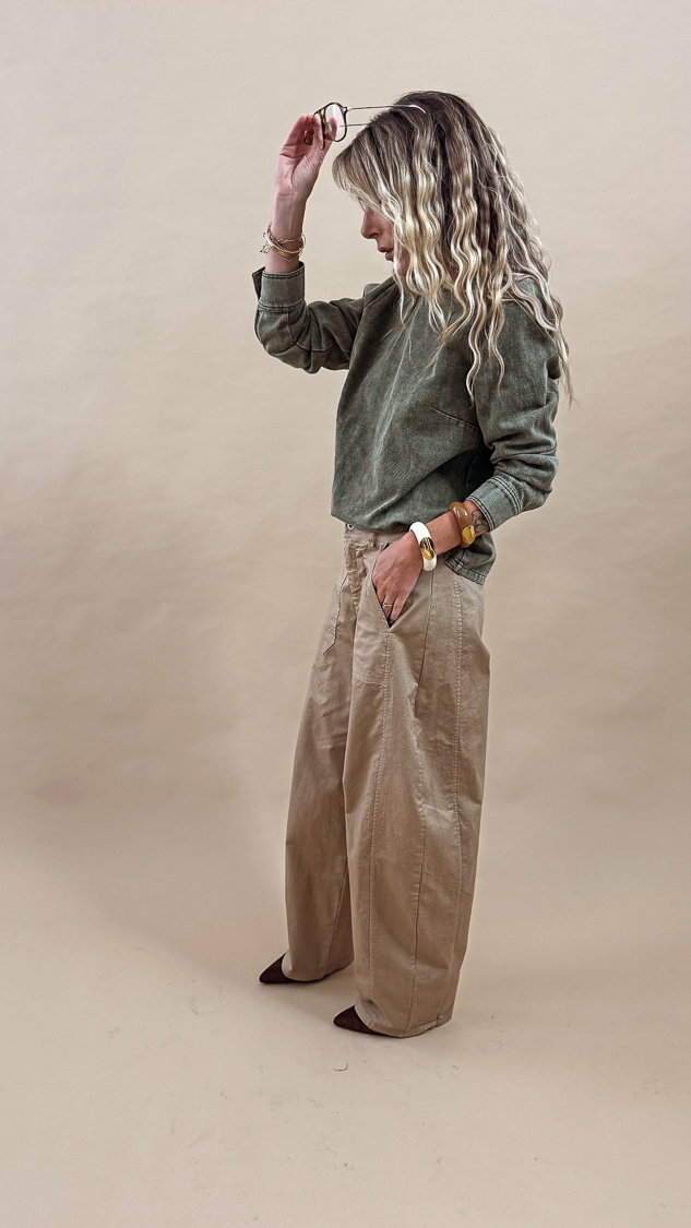 Pantalon camel ballon – Image 5