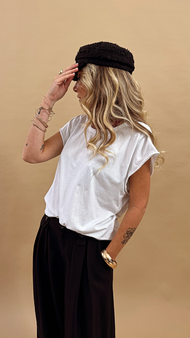 Tee shirt blanc basique – Image 5