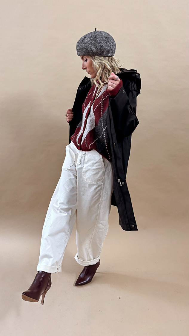 Parka noire avec capuche – Image 8