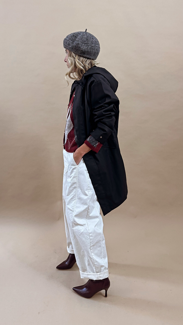 Parka noire avec capuche – Image 6