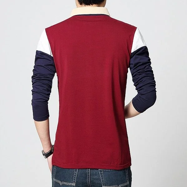 Polo manche longue homme – Image 2