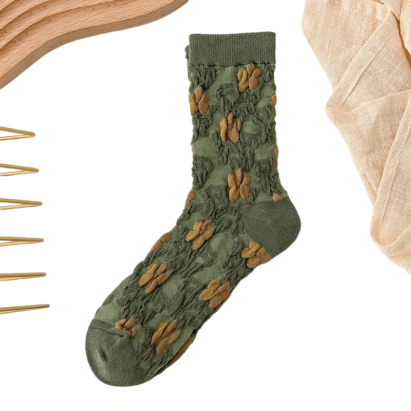 Chaussettes brodées – Image 3