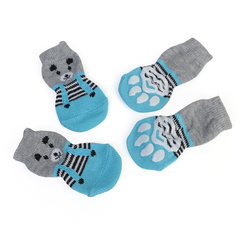 Chaussettes pour chat classiques fait en fil de coton avec le design élégant, souples et résistante – Image 4