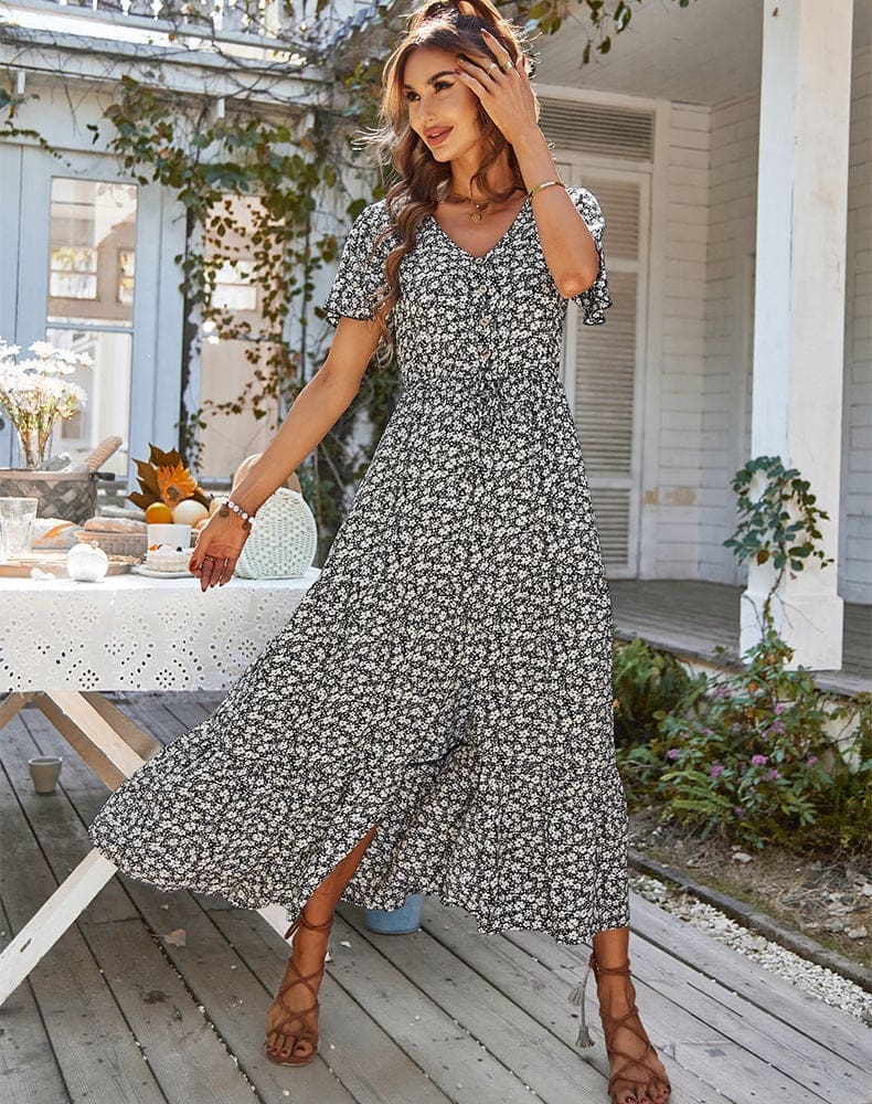 Robe Hippie Indienne Paisley – Image 4