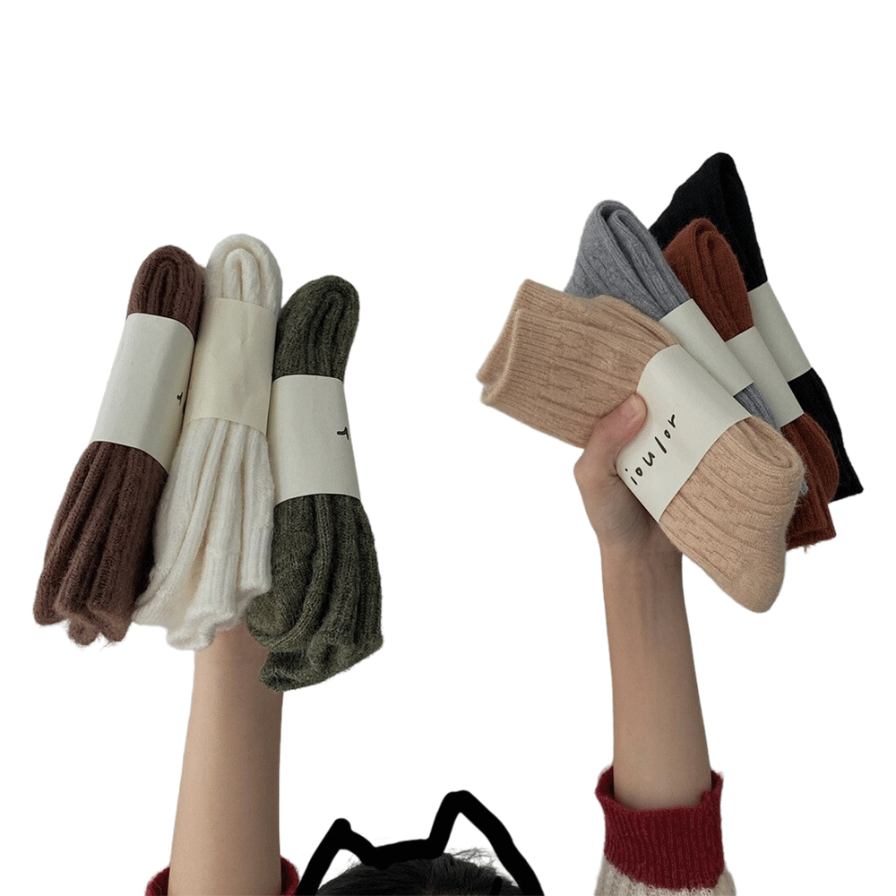 Chaussettes d’hiver en coton – Image 7