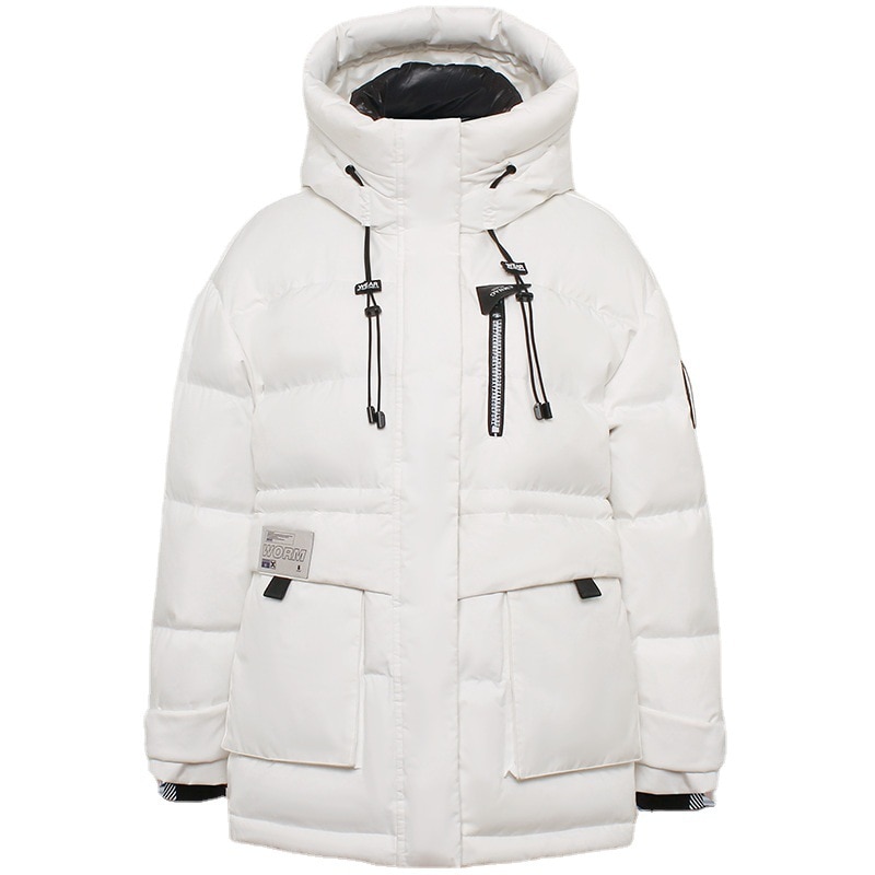 Manteau ski femme imperméable rembourré en plume de canard