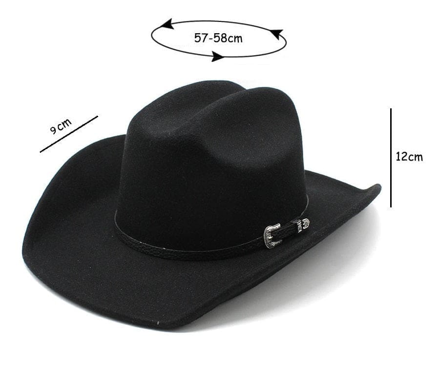 Chapeau de Cowboy Rugged Wrangler – Image 2