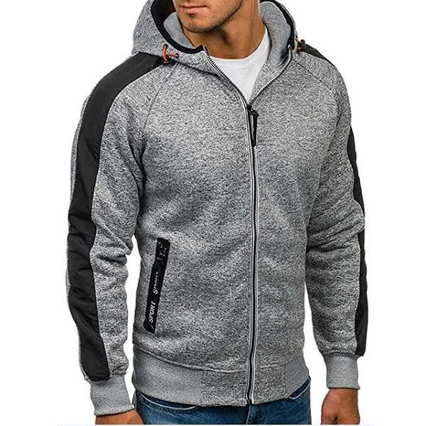 Sweat zippé homme – Image 2