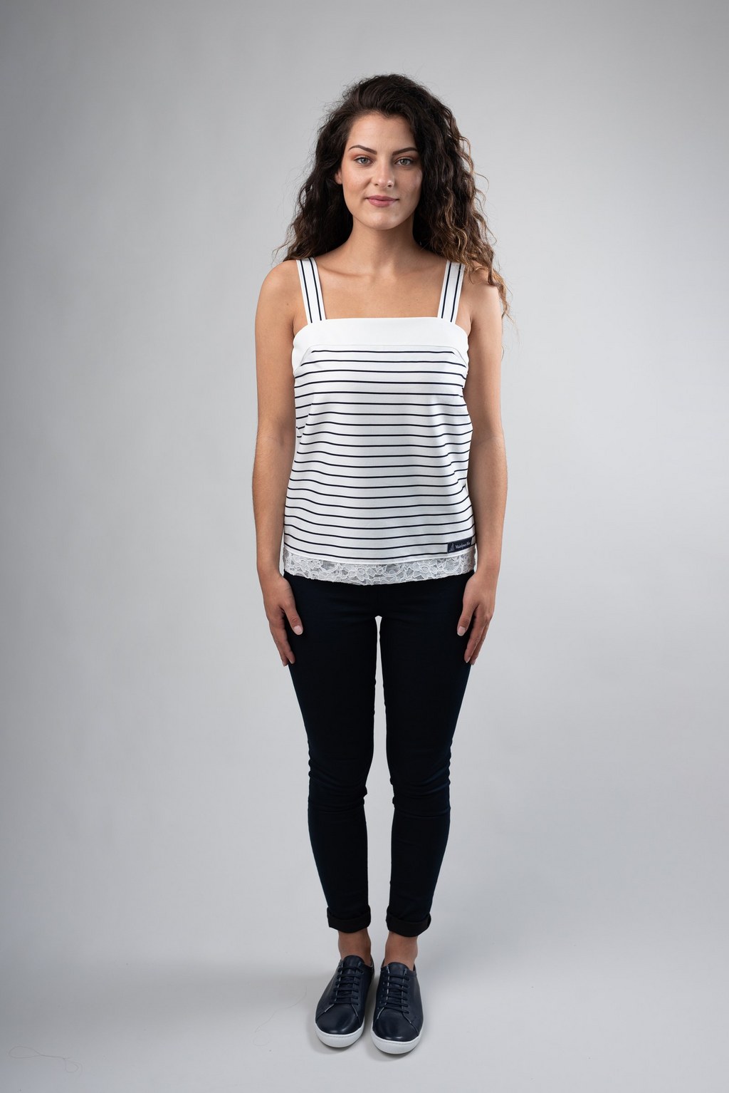 Top à bretelle – Bande uni – Image 7