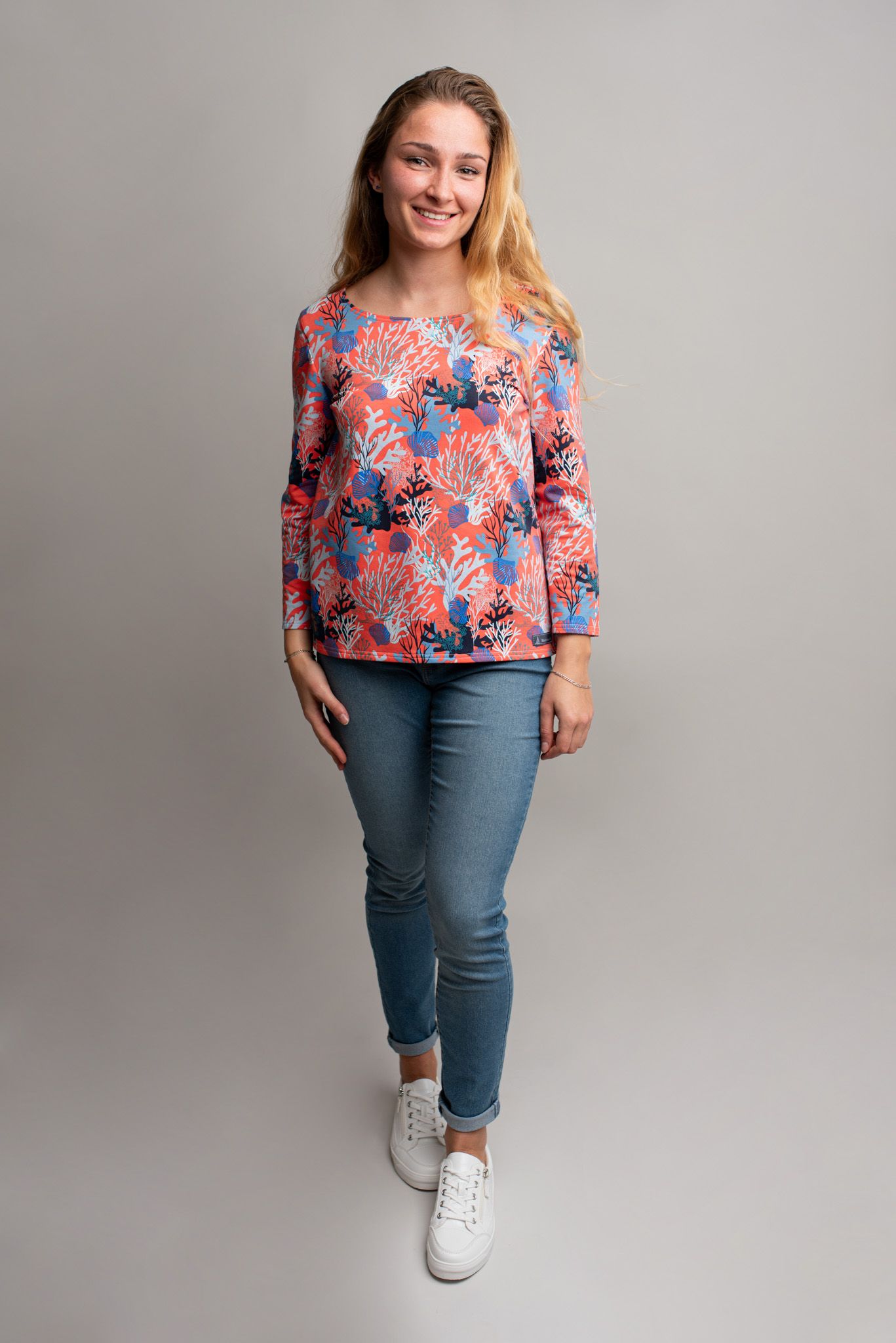 Tunique au motif mer corail – Image 2