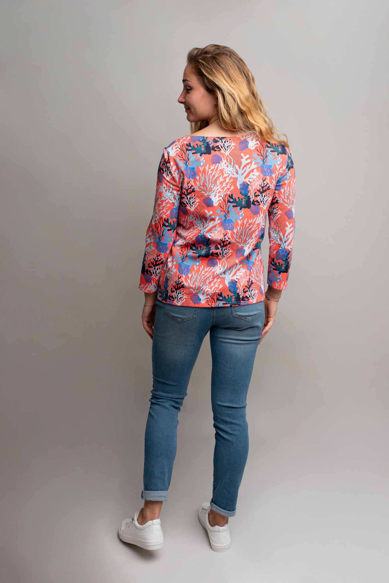 Tunique au motif mer corail – Image 3