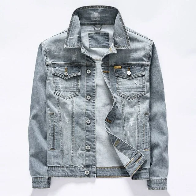 Veste en denim style classique – Image 2