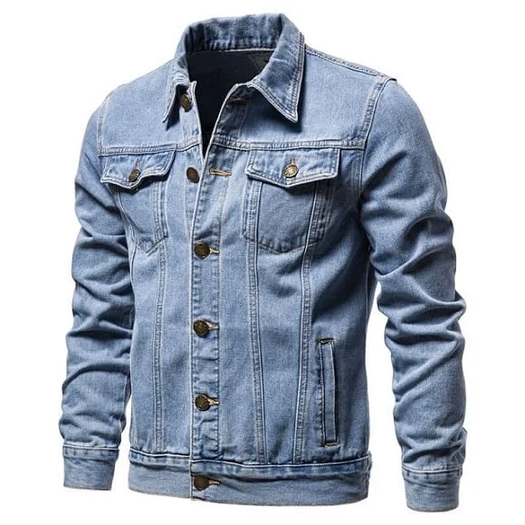 Veste en jean décontractée