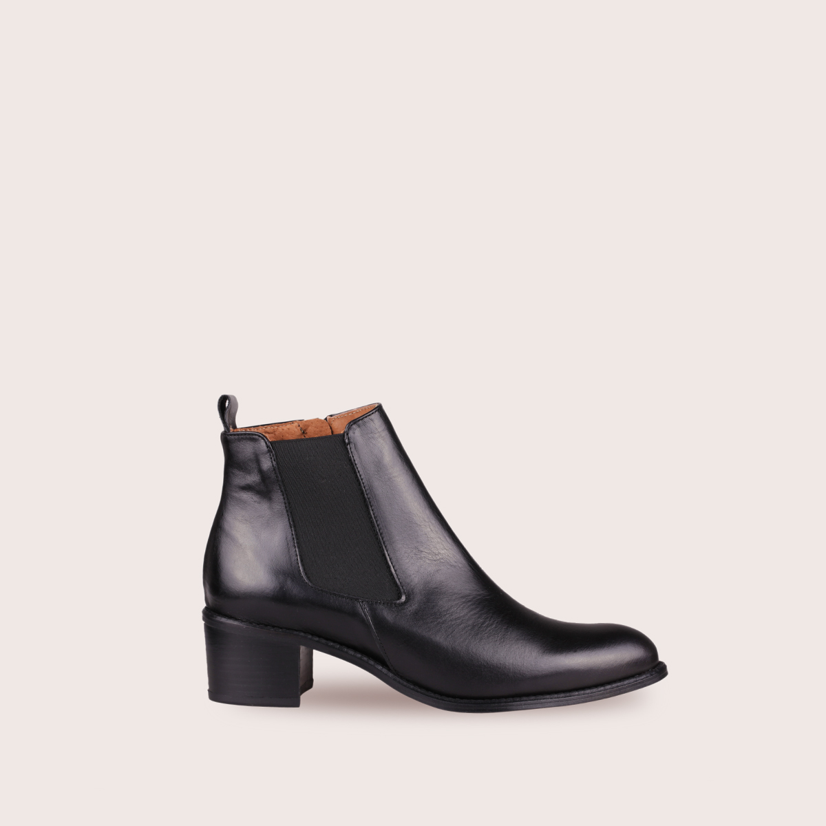 Bottines Chelsea en cuir noir – Joie 18081 – Image 2