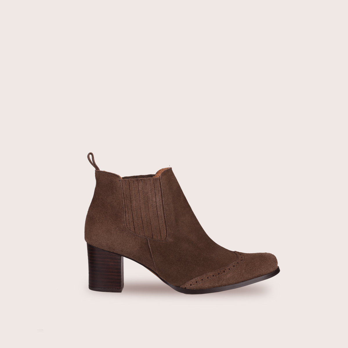 Bottines en suédé marron – Paris 16133 – Image 3