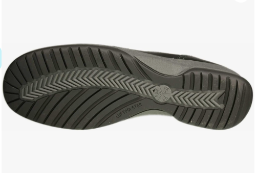 Basket femme Cuir souple Semelle compensé Confortable Très grande largeur ARA 12-46372 noir – Image 4