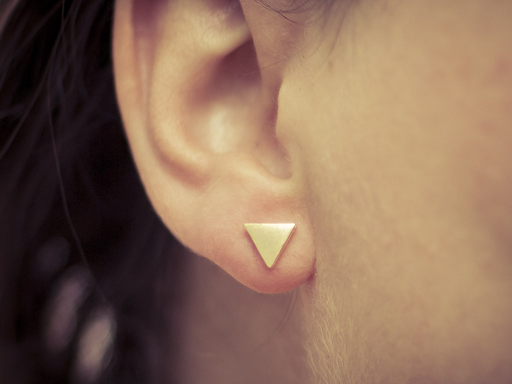 Boucles d’oreilles Sweet Triangles – Image 2